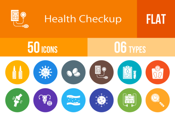 50 Health Checkup Icons: A Crafter's Review