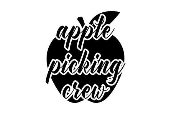 Apple Picking Crew: Retro Graphics for T-Shirt Designs