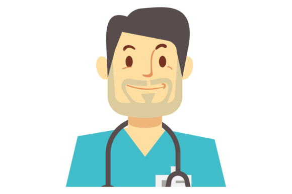 Doctor Portrait Graphics & Illustrations Review