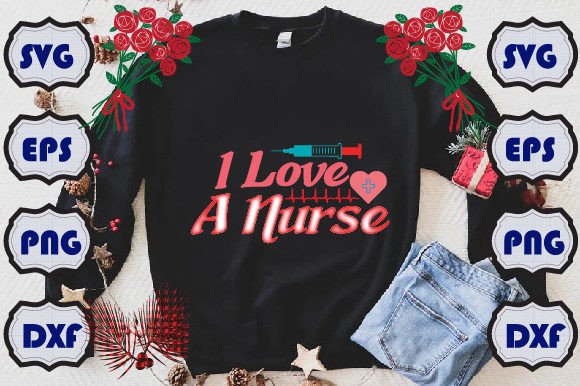 I Lov E a Nurse: Graphics for T-Shirt Designs & Blogs