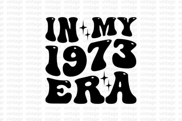 In My 1973 Era: Retro Graphics for T-Shirt Designs