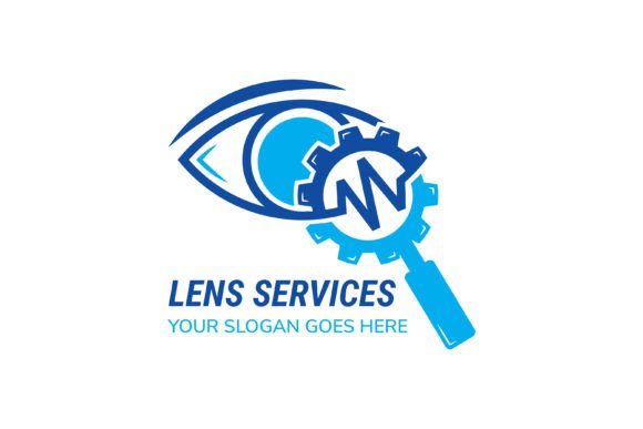 Lens Services Logo: A Versatile Graphic for Modern Logos