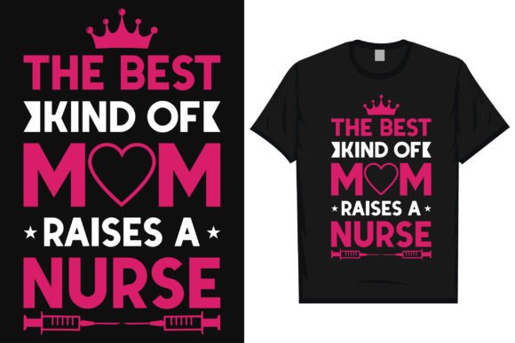 Nurse Mom T-Shirt Graphics for Blog Designs