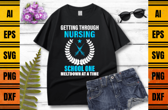 Nursing School Graphics: Fresh Print Templates