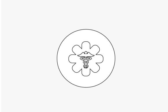 Outline Nurse Medical Simple 12