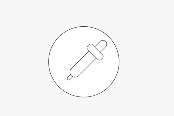 Outline Nurse Medical Simple 2 Graphics and Icons