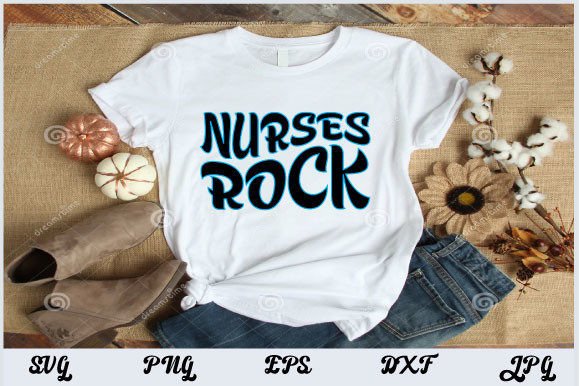 Retro Nurse Design: Bold Graphics for T-Shirt Designs