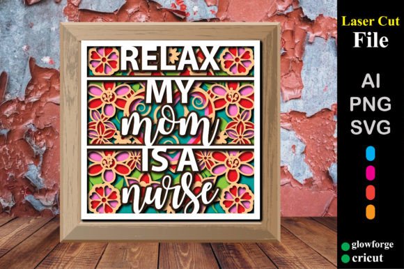 Review: 3D SVG Nurse Shadow Box for Sellers