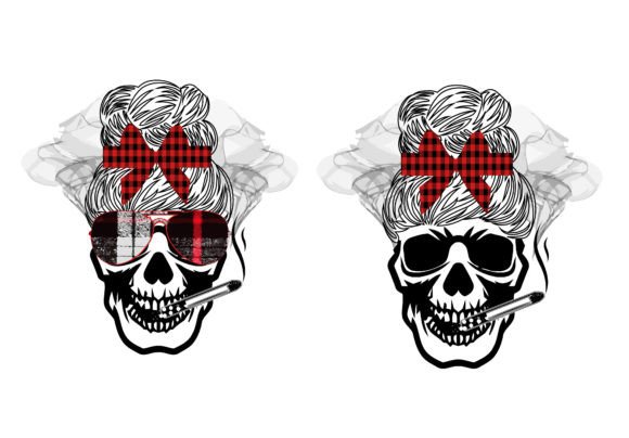 Skull Smoking: Bold Graphics for T-Shirt Designs