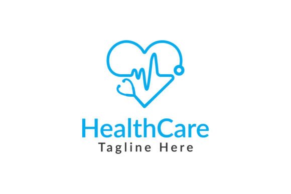 Stethoscope Heart Logo: Graphics & Logos for Crafters