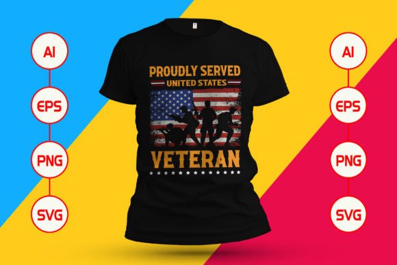 Veteran T Shirt Design 2023: Graphics & Print Templates